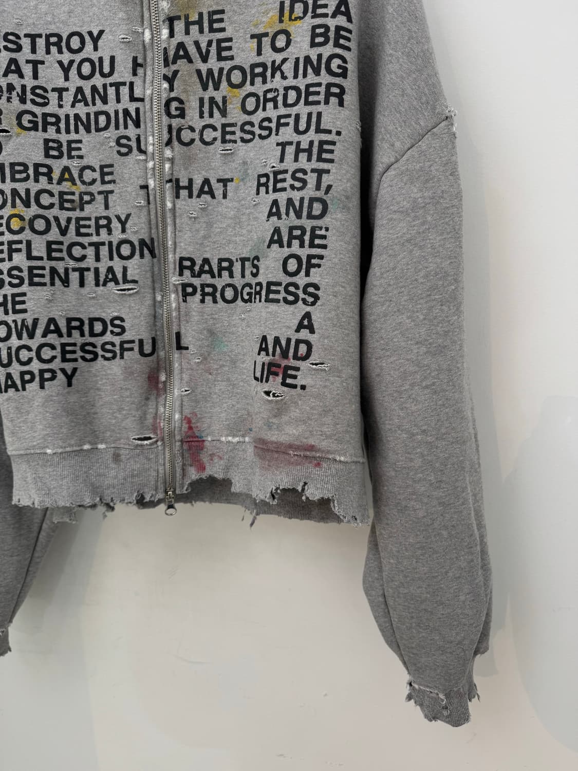 빈티지 후드집업(기모) 상품이미지3