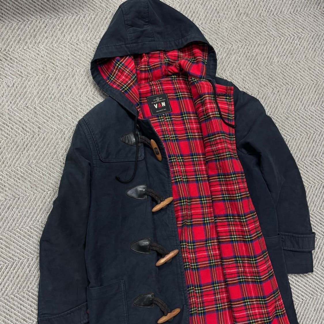 반작 후드 더플코트 v0250 상품이미지3