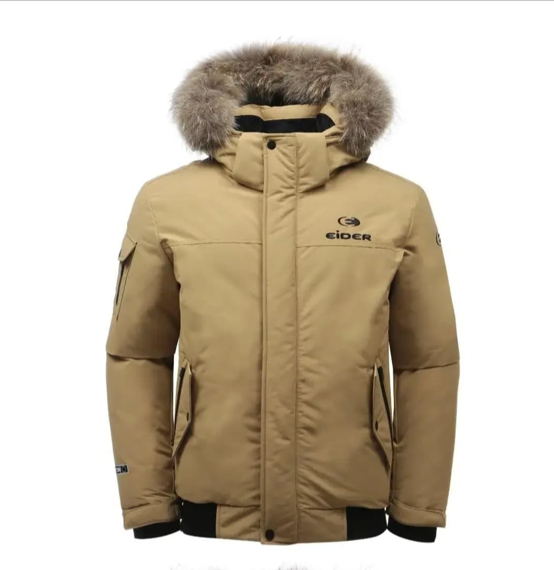 (새제품)아이더 패딩 스투키 구스다운 베이지 공용 (S ,XS) 상품이미지1