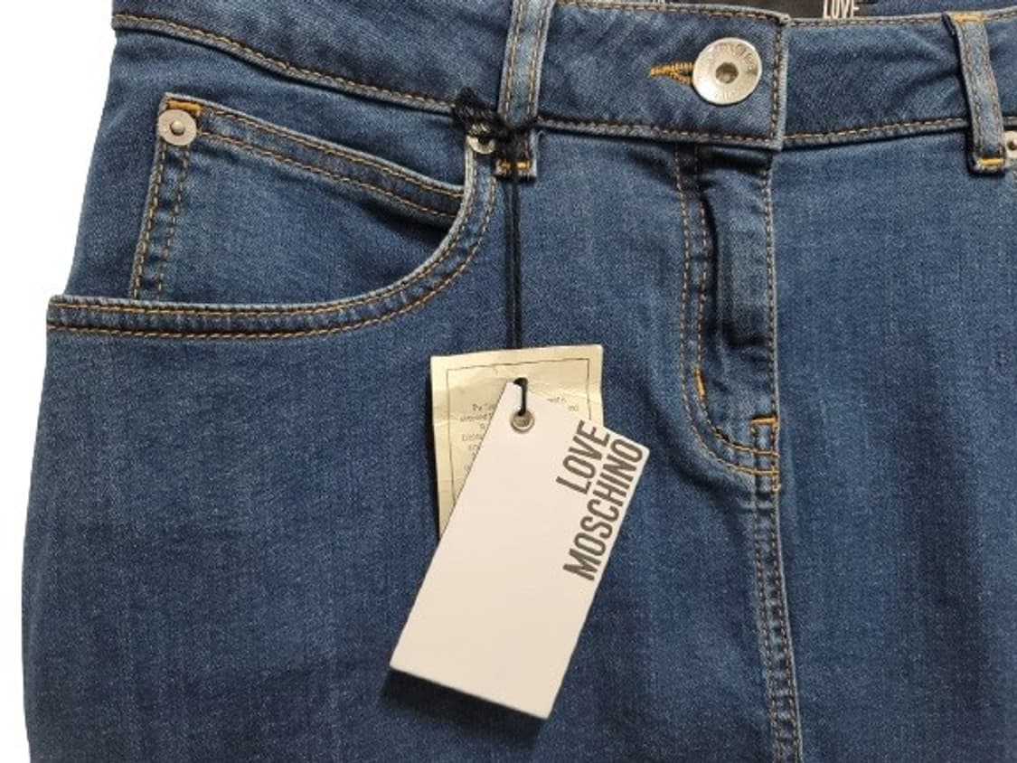 모스키노 데님 스커트 30님 미착용 새상품 상품이미지4