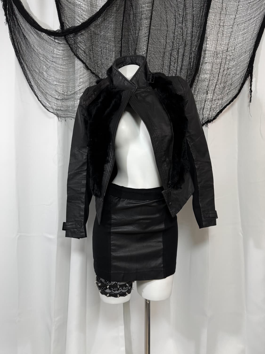 buckle fur jacket 상품이미지5