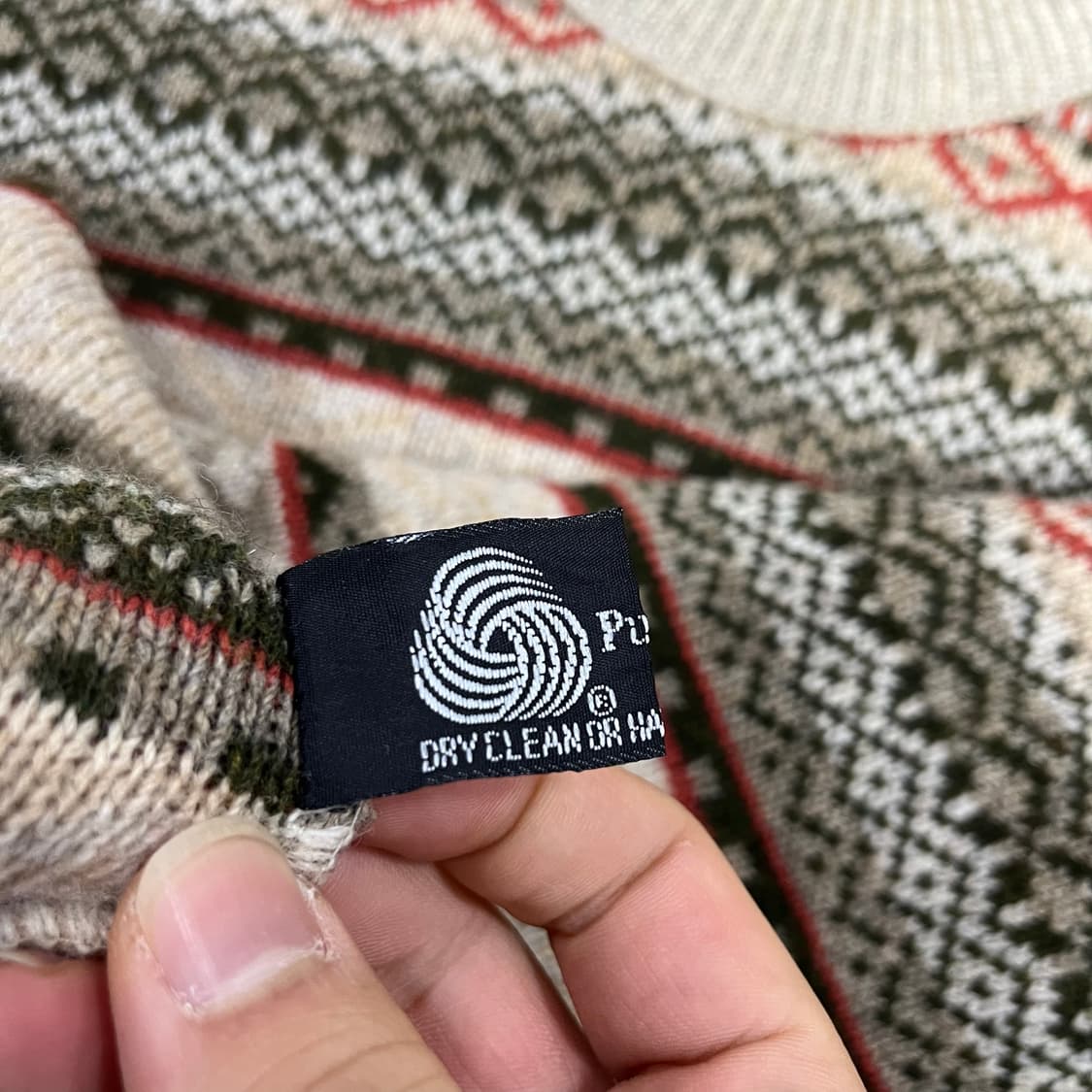 [Spring Creek] 페어아일 그랜파 울 니트 상품이미지5