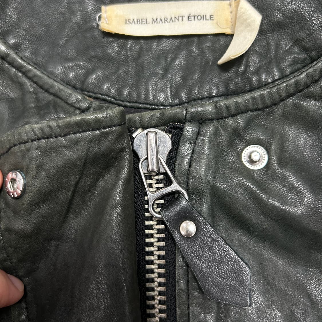 이자벨마랑 우먼스 램스킨 양가죽 자켓(38) 상품이미지9