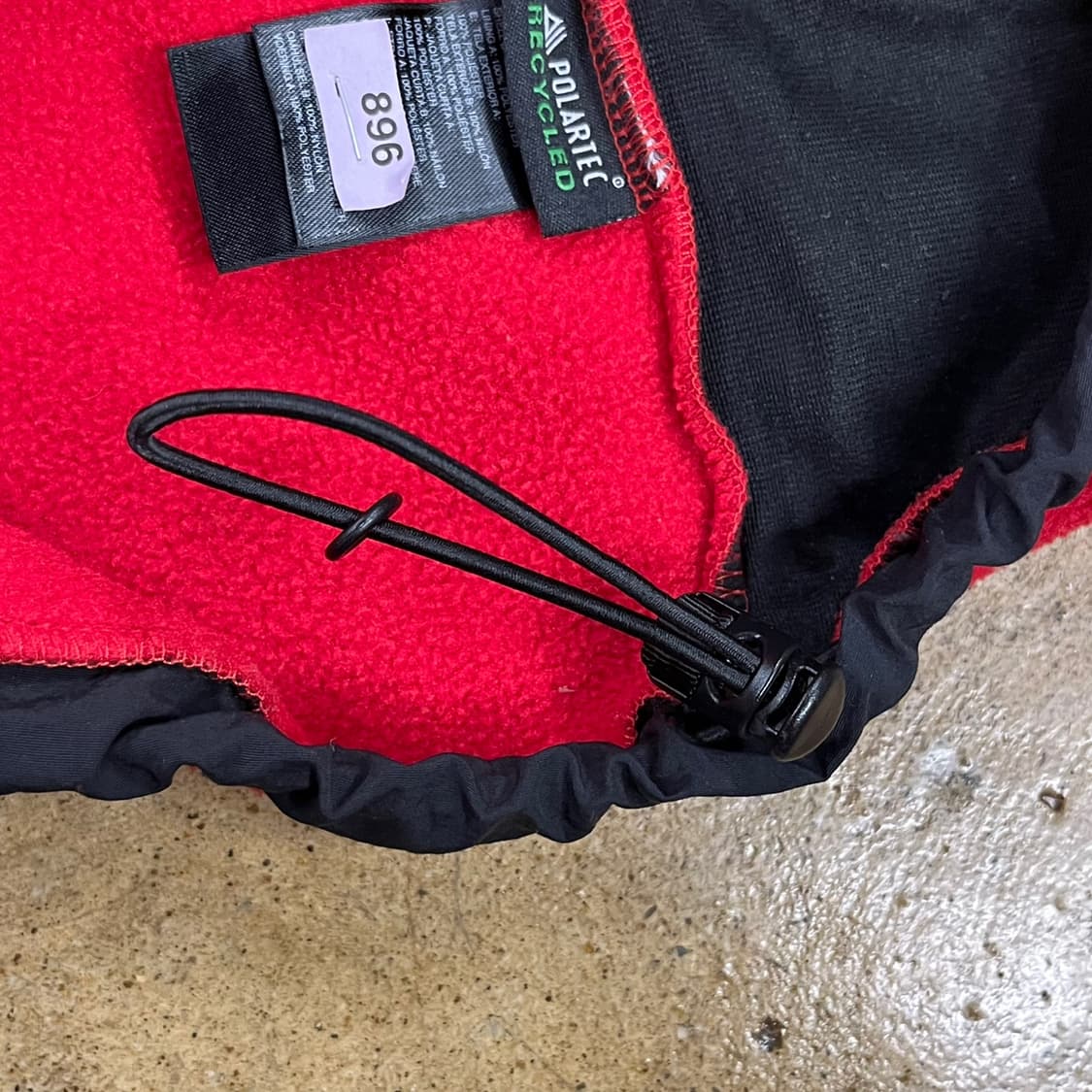 [정품/L] 노스페이스 블랙 레드 플리스 자켓 b10 상품이미지8