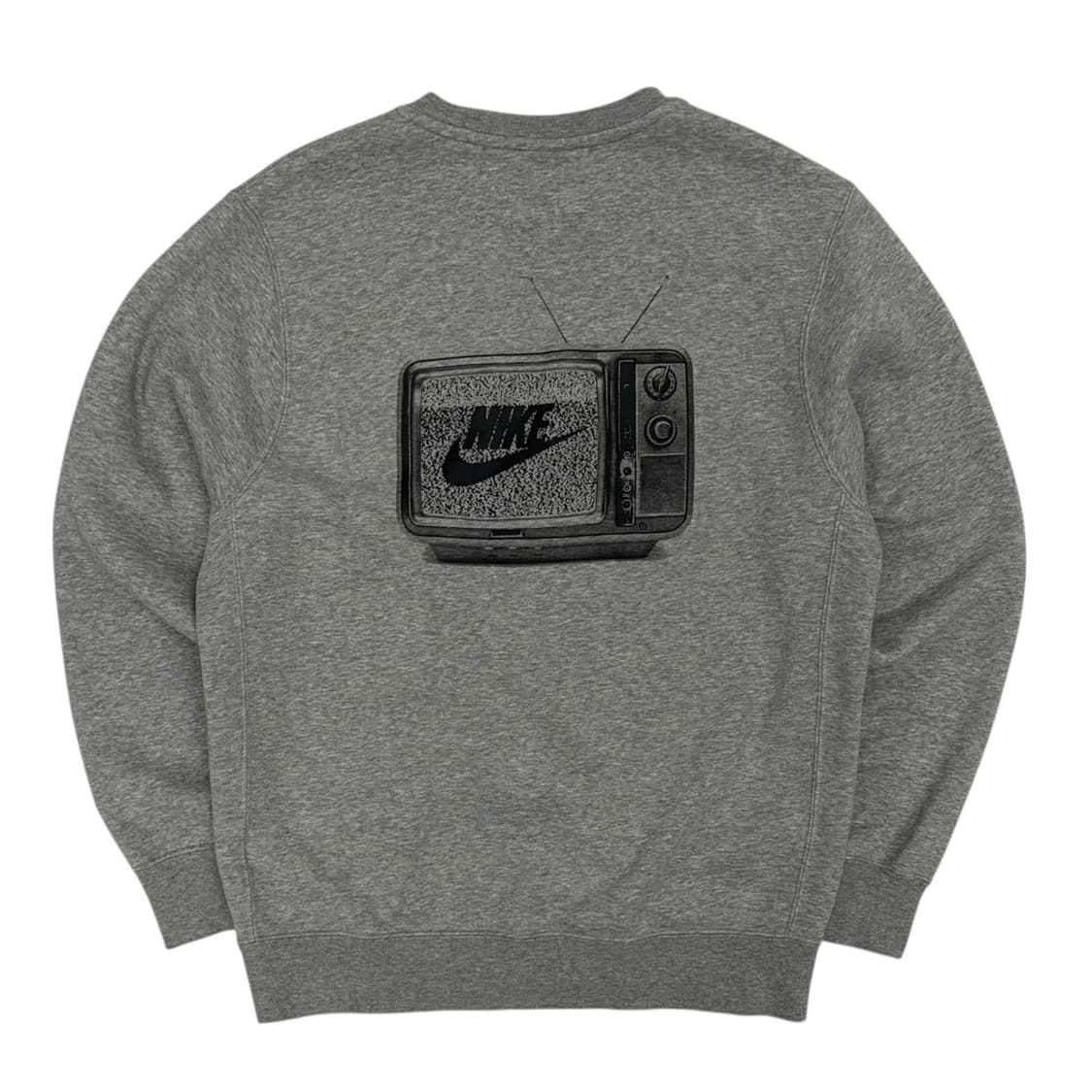 나이키 스우시 그레이 기모 맨투맨 M 상품이미지4