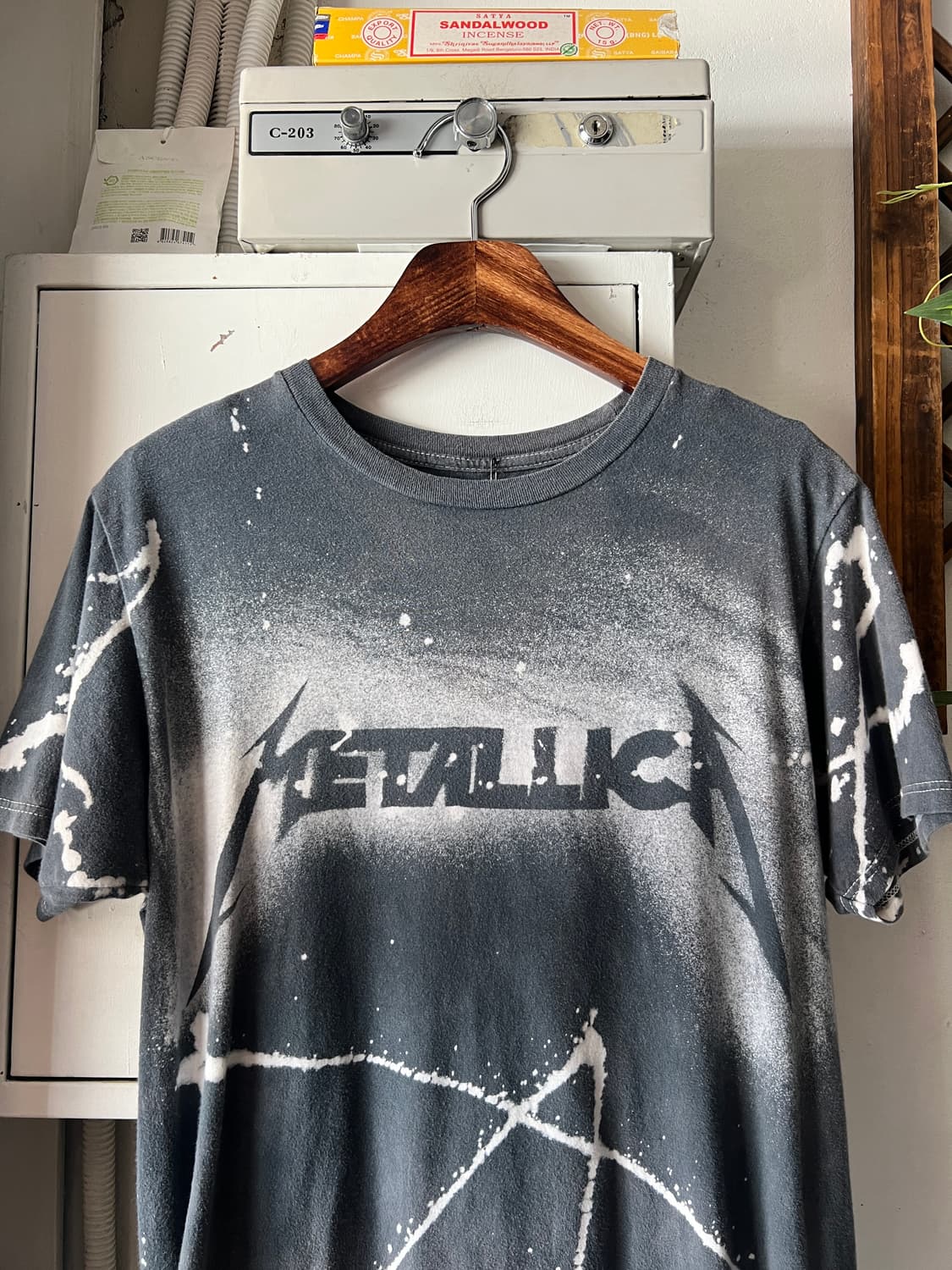 [S]METALLICA 메탈리카 블리치 다잉 티셔츠 상품이미지2