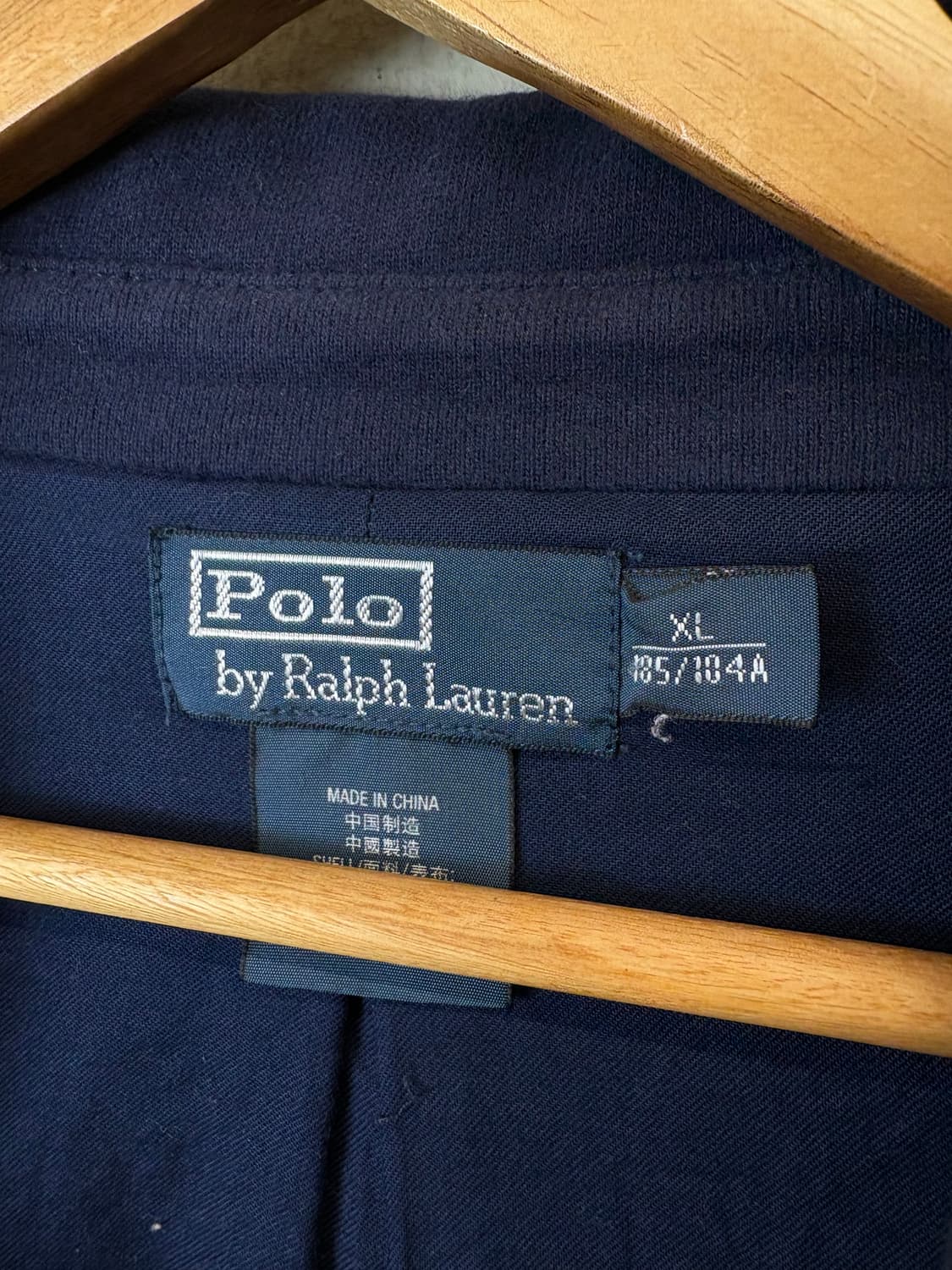 폴로랄프로렌 빈티지 빅포니 네이비 코튼 자켓 상품이미지6