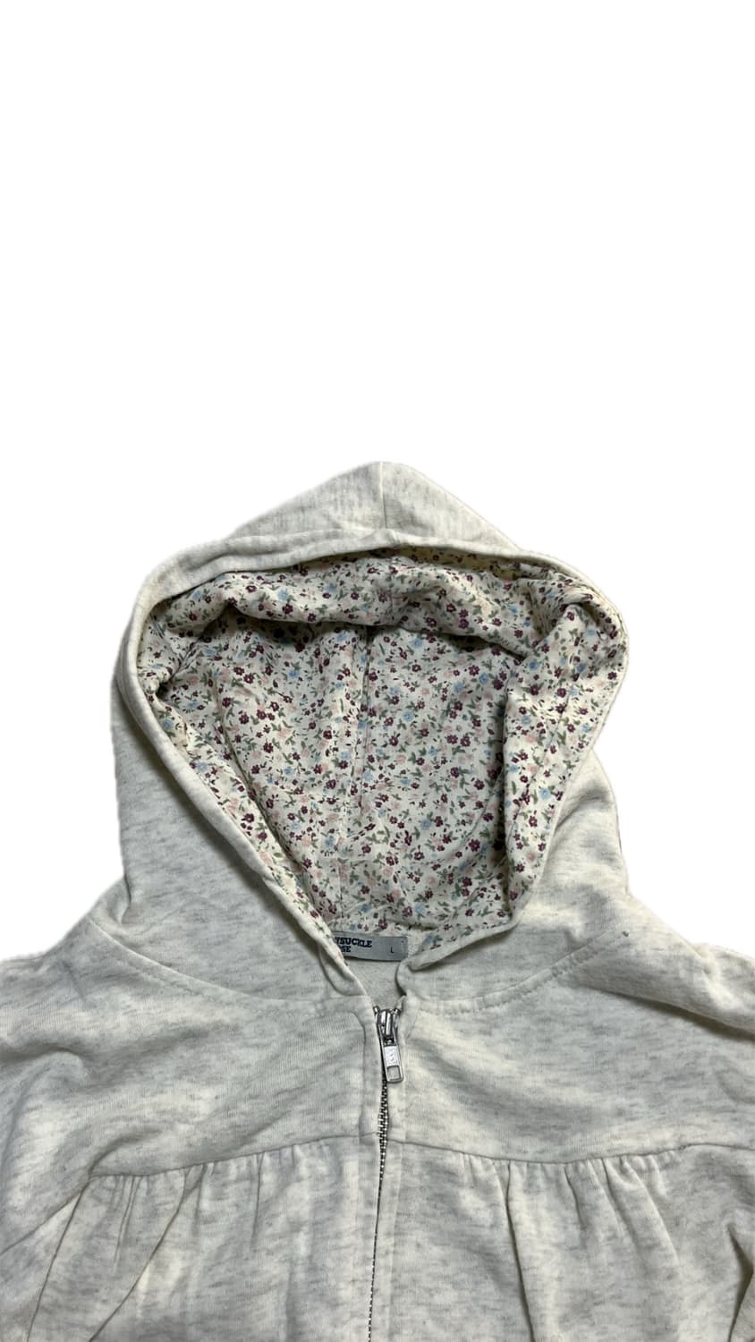 플라워 7부 후드집업 상품이미지2