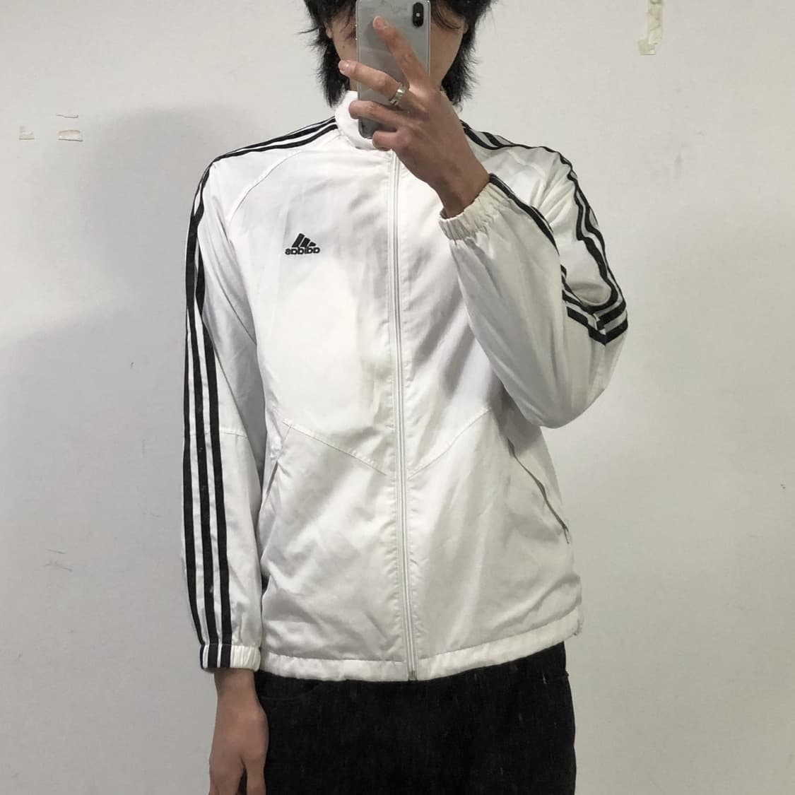 아디다스 화이트 바람막이  상품이미지3