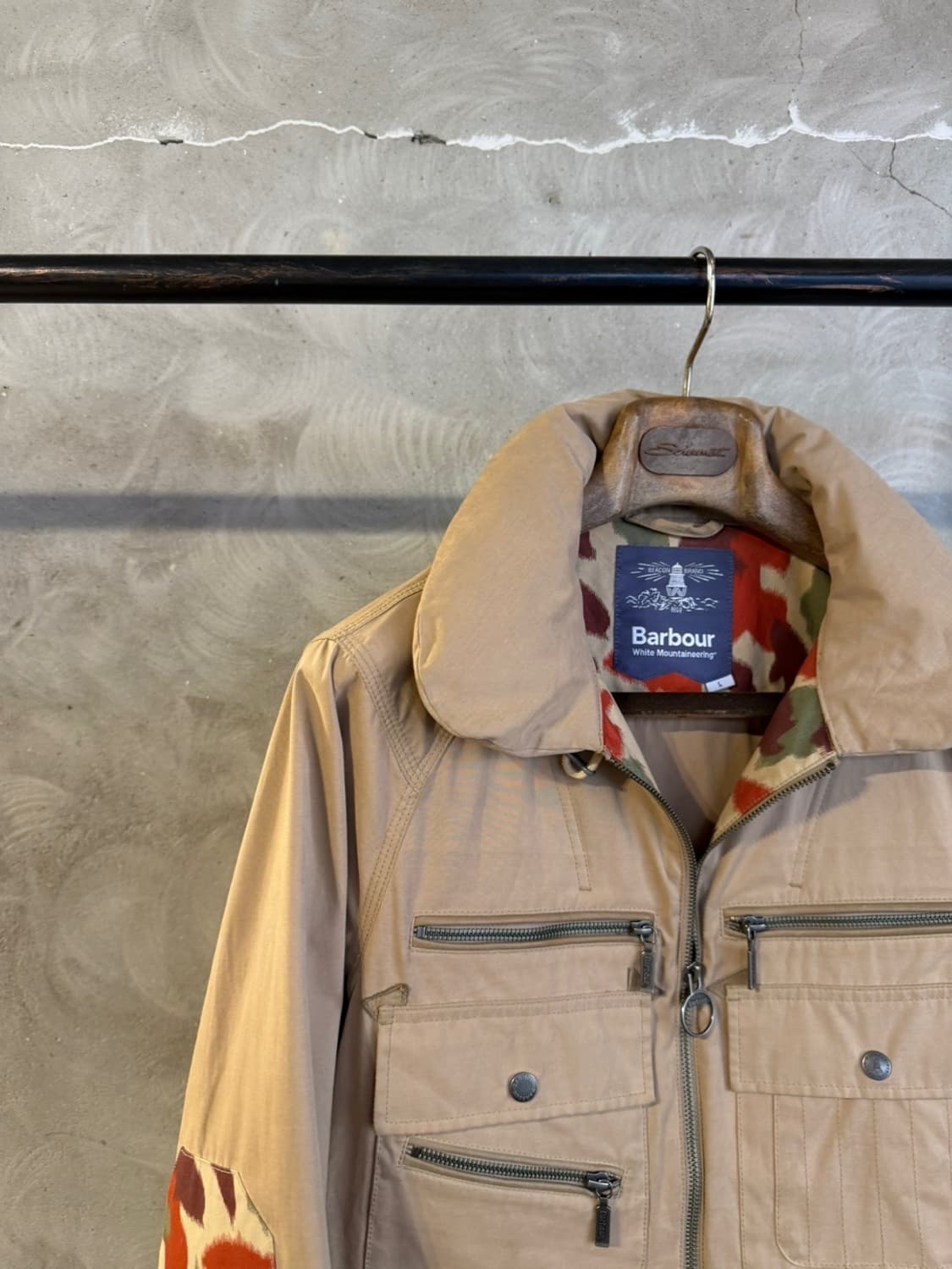 바버 X 화이트 마운티어링 유틸리티 자켓 100 상품이미지2