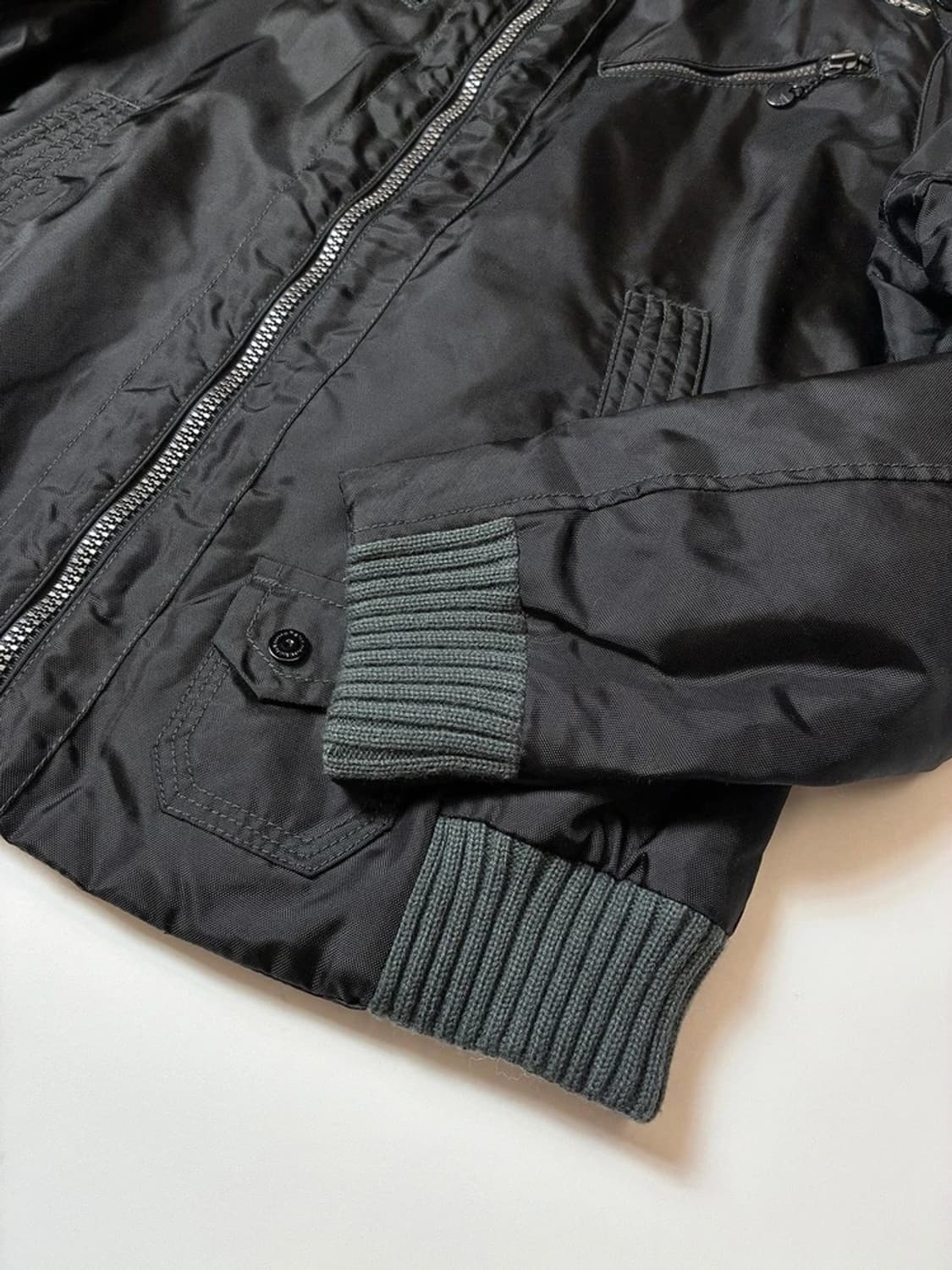 ENERGIE 이태리 더블 집 페이드 바이커 자켓 PN8822 상품이미지4