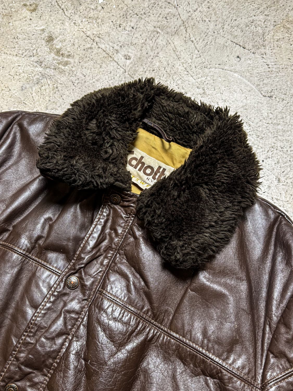 Schott NYC – Leather Jk 1984 ~ 87‘s 상품이미지3