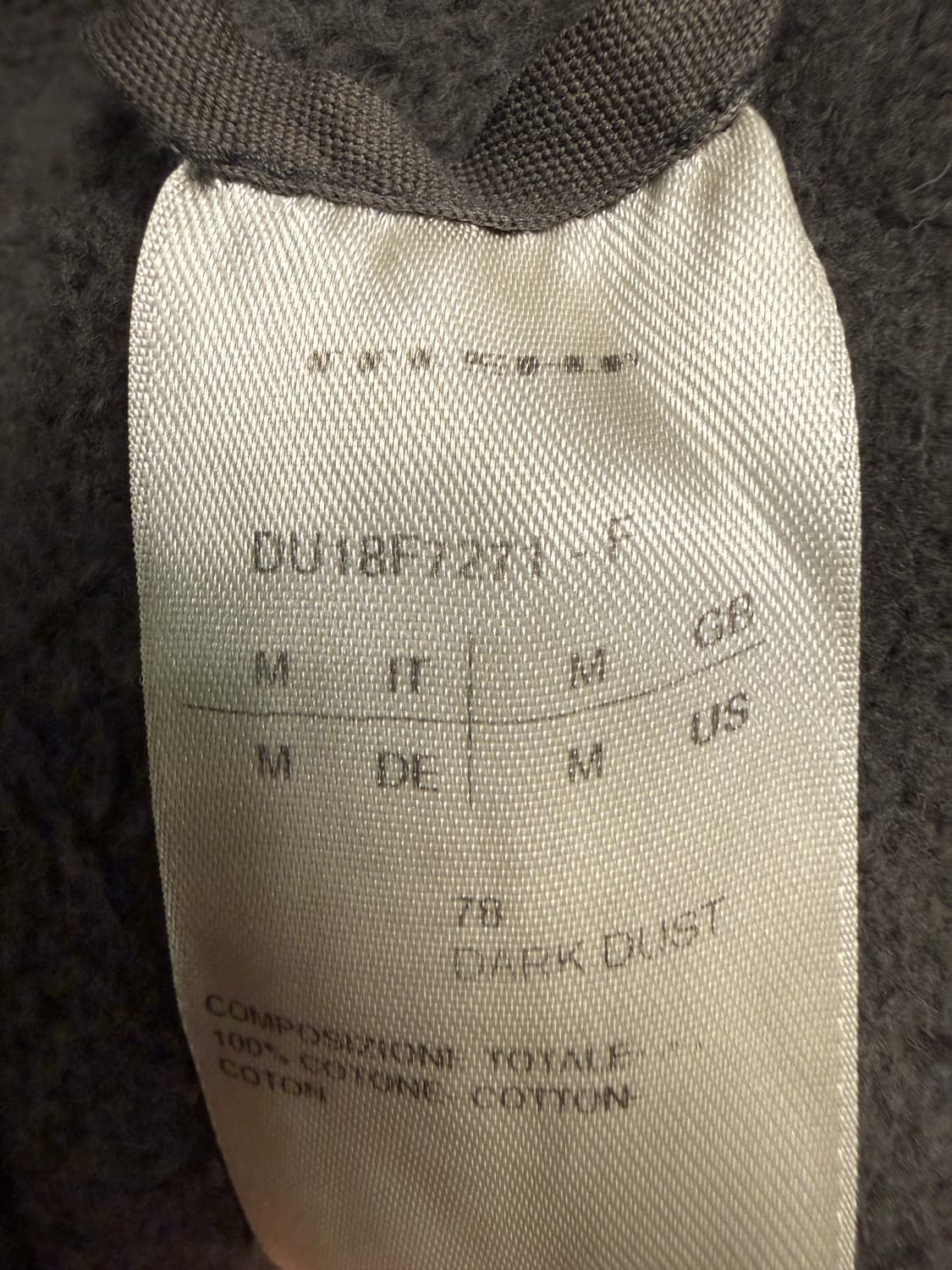 릭오웬스 맨투맨 상품이미지4