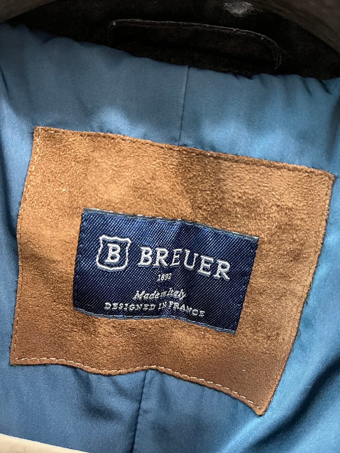 105-110) 브로이어 브라운 울 패딩자켓  상품이미지4