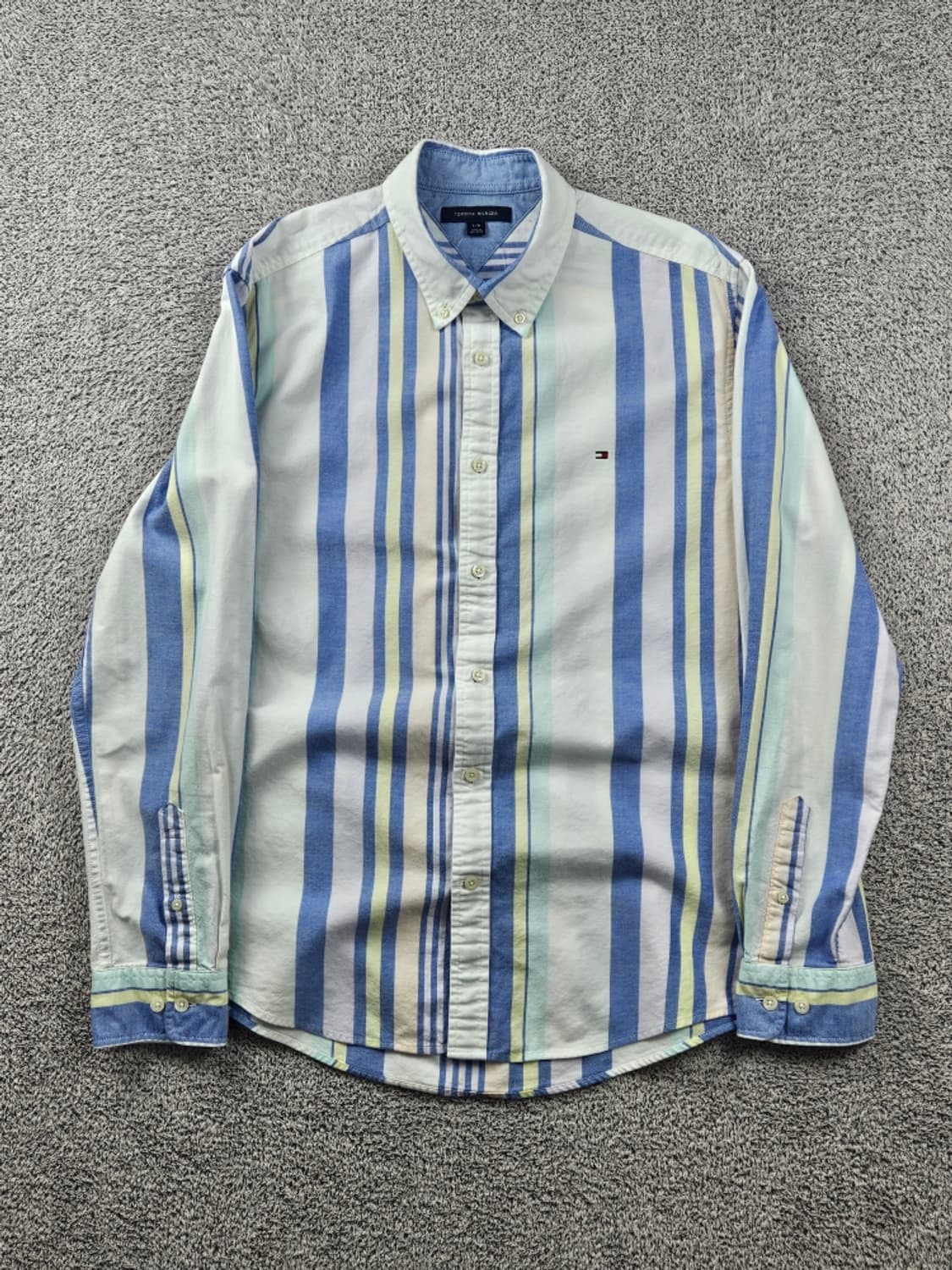 타미힐피거 파이프라인 스트라이프 패턴 셔츠 ( L ) / 11086 상품이미지2