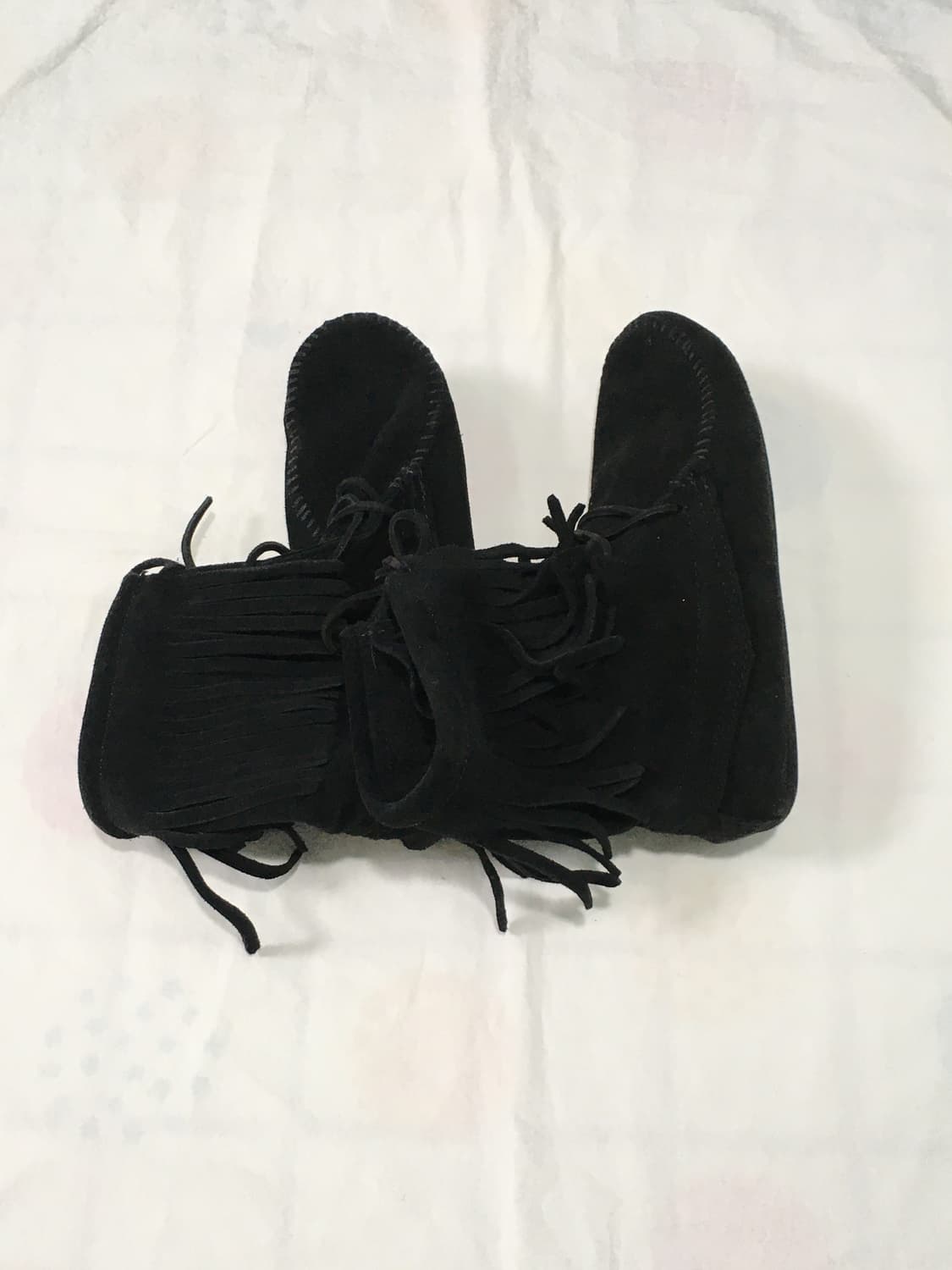 미네통카 Minnetonka 블랙 부츠 상품이미지4