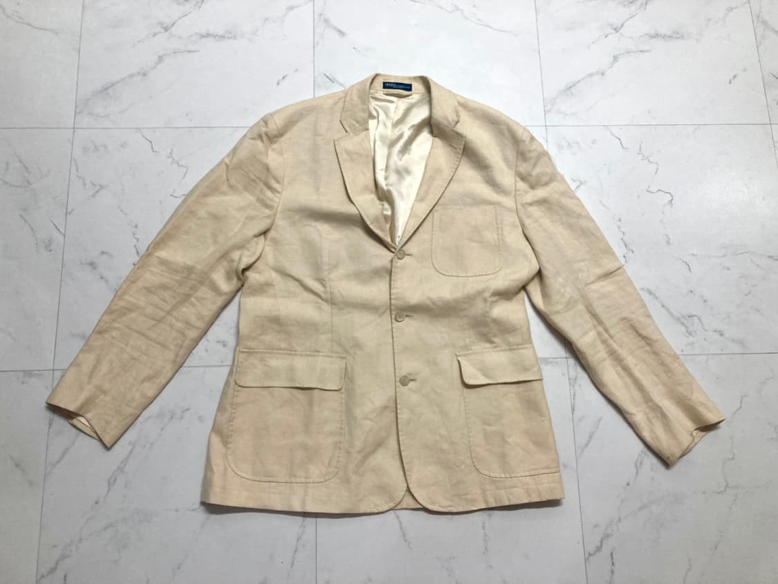 90-00s 폴로 랄프로렌 린넨 블레이저 자켓 46R, 100-105 상품이미지1