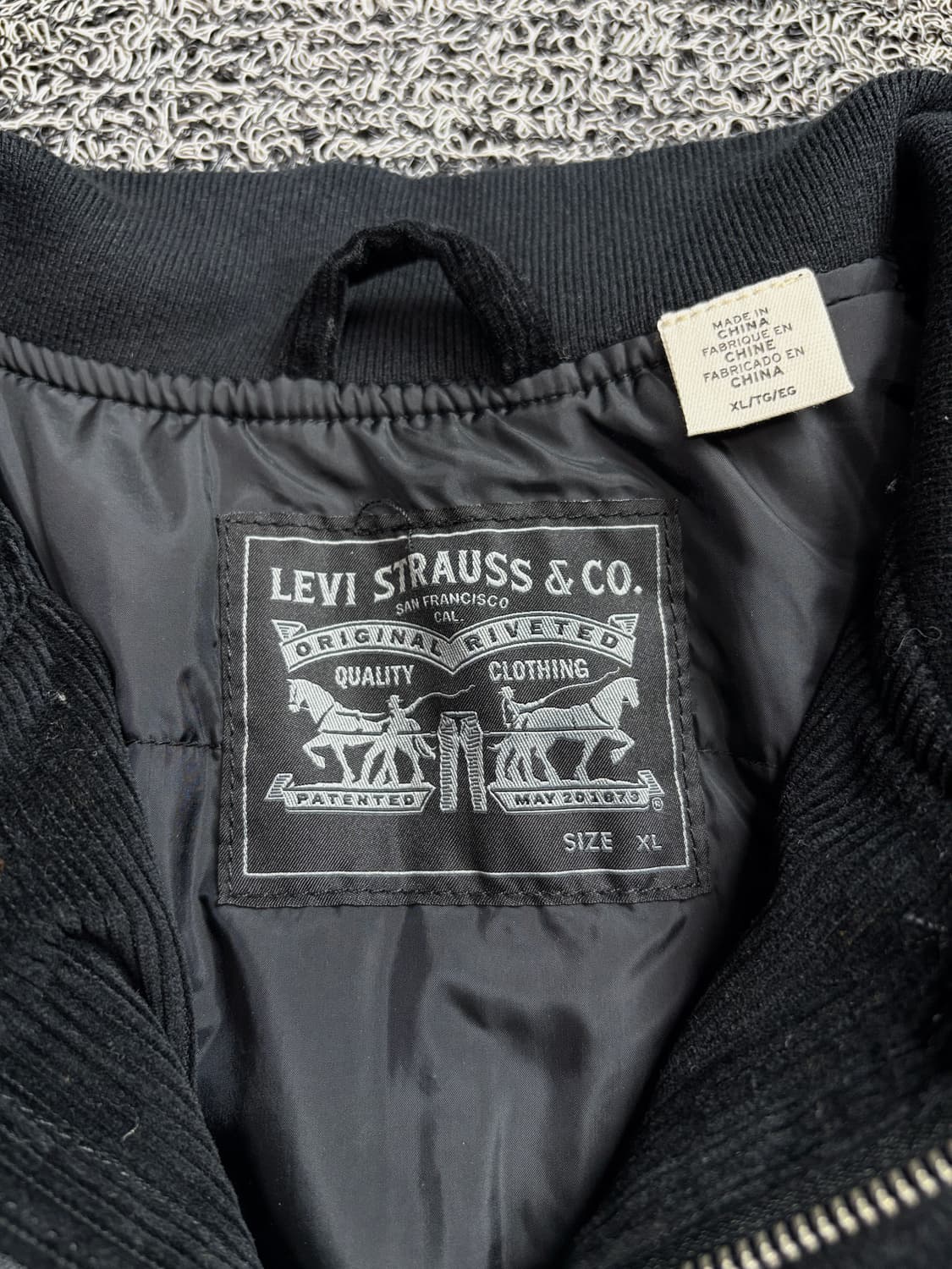 리바이스 USA 오리지날 코듀로이 아메카지 블루종 2120 상품이미지3