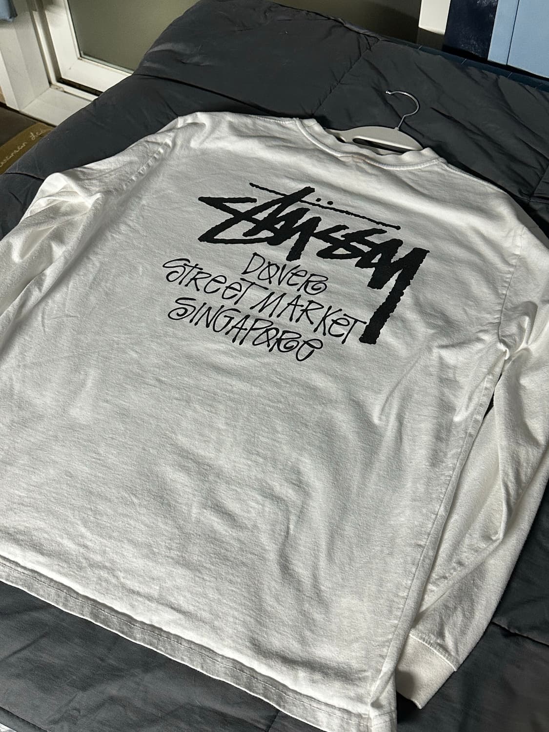 스투시 도버 스트리트 마켓 싱가폴 롱슬리브 티셔츠 상품이미지1