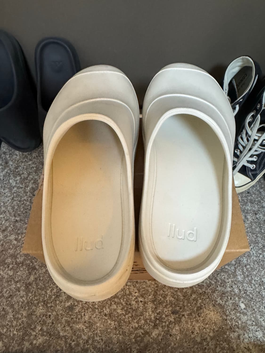 [270, 9]llud 러드 클로그 화이트 상품이미지5