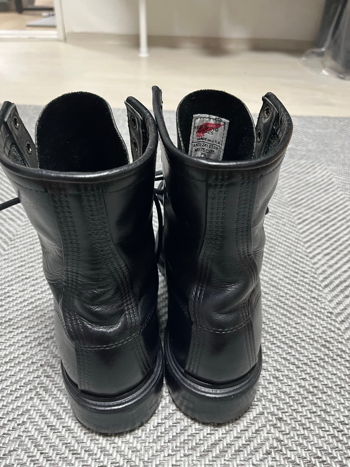 90s redwing 4473 파이어파이터 부츠 8.5D 상품이미지5