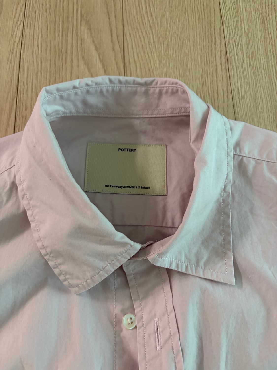 포터리 컴포트 셔츠 핑크 상품이미지2