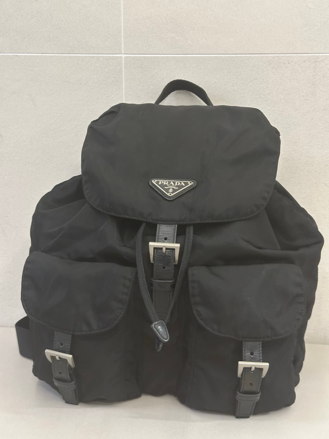 프라다 투포켓 포코노 나일론 백팩 미디엄 상품이미지2