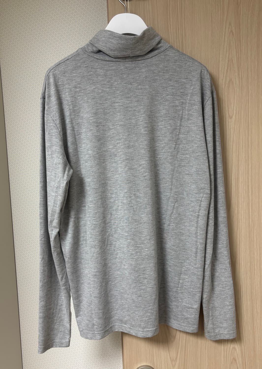 (3) 폴리테루 터틀넥 그레이 상품이미지2