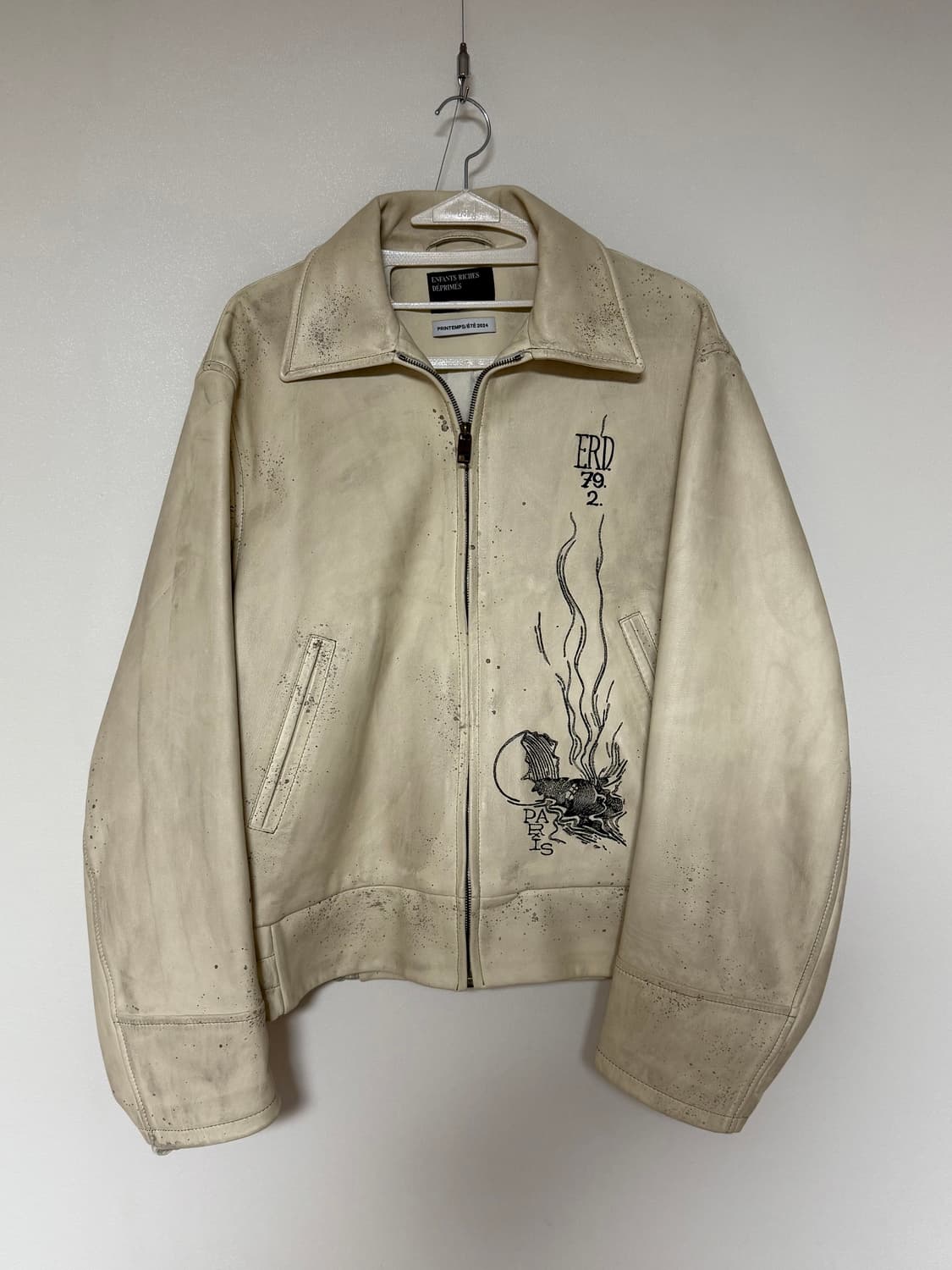 앙팡리쉬데프리메 아케인 자켓 화이트 상품이미지1