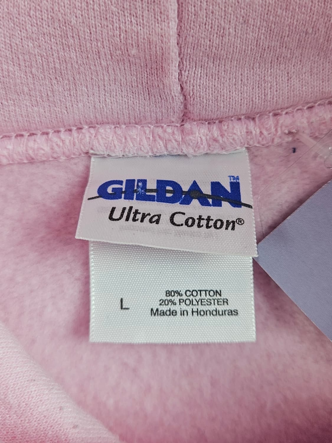 80's GUESS 아플리케 커스텀 스웻 후드 티셔츠 ( L )/9353 상품이미지6