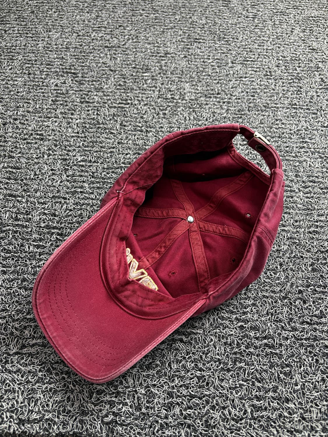 리바이스 빅로고 버건디 볼캡 2526 상품이미지6