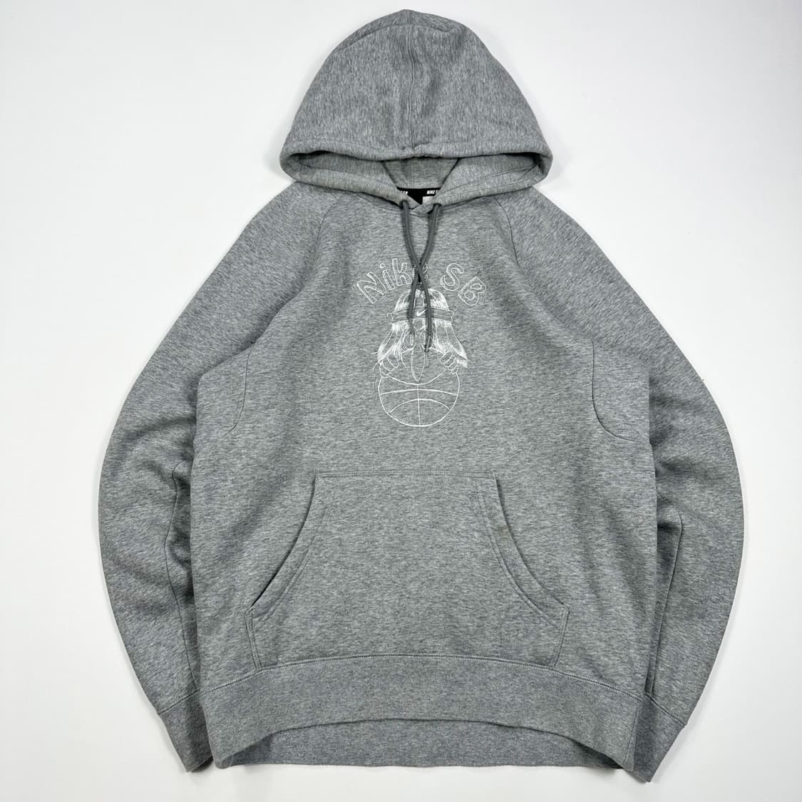 나이키 SB 베스킷볼 그레이 후드티 (S) 상품이미지2