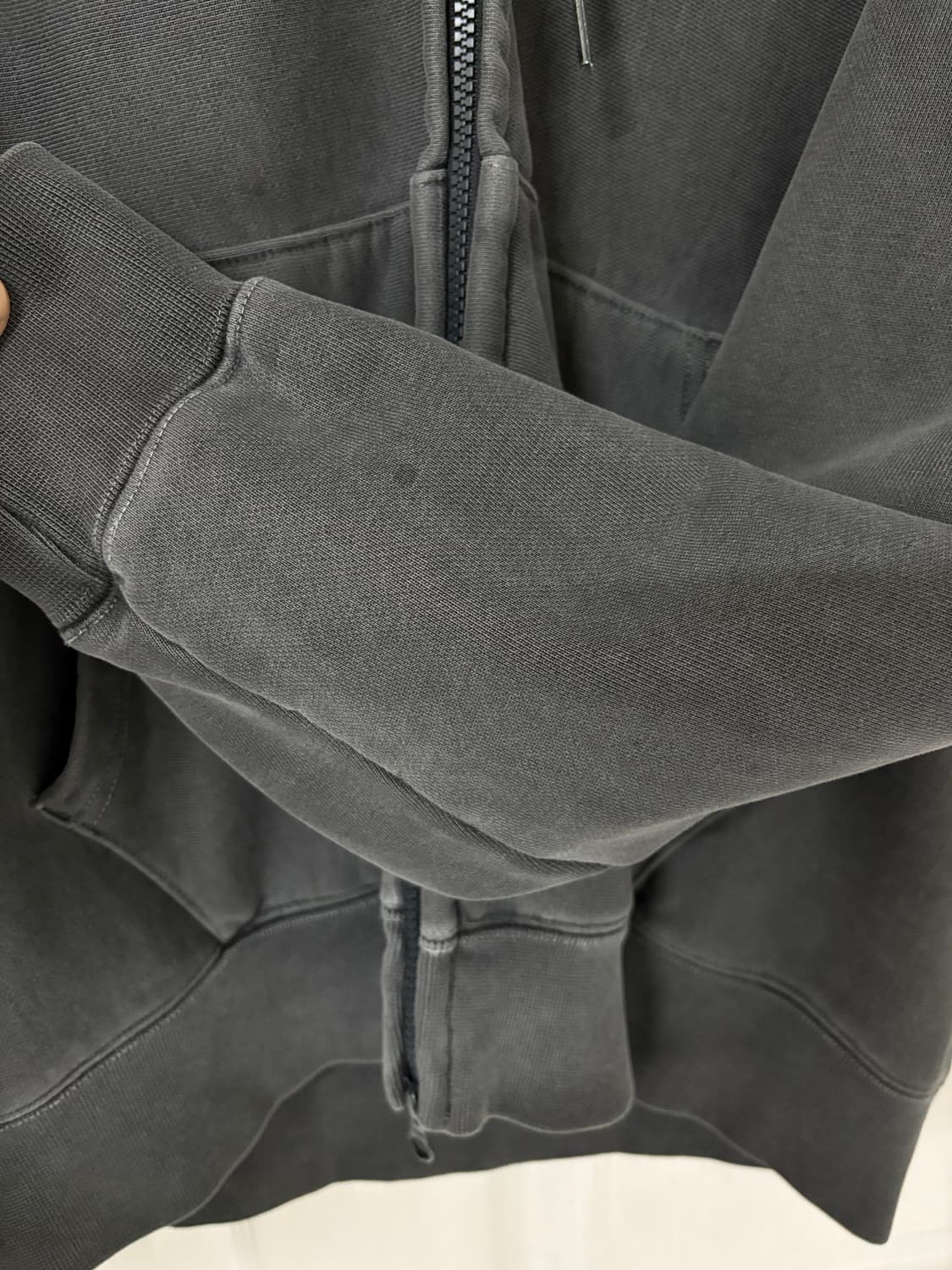 헤리티지플로스 피그먼트 후드집업 상품이미지3