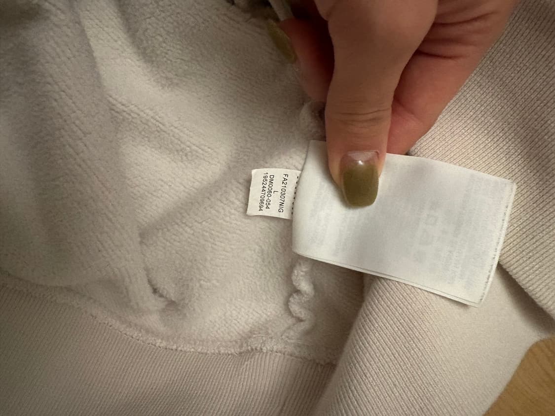 조던X오프화이트 콜라보 후드티 L 상품이미지5