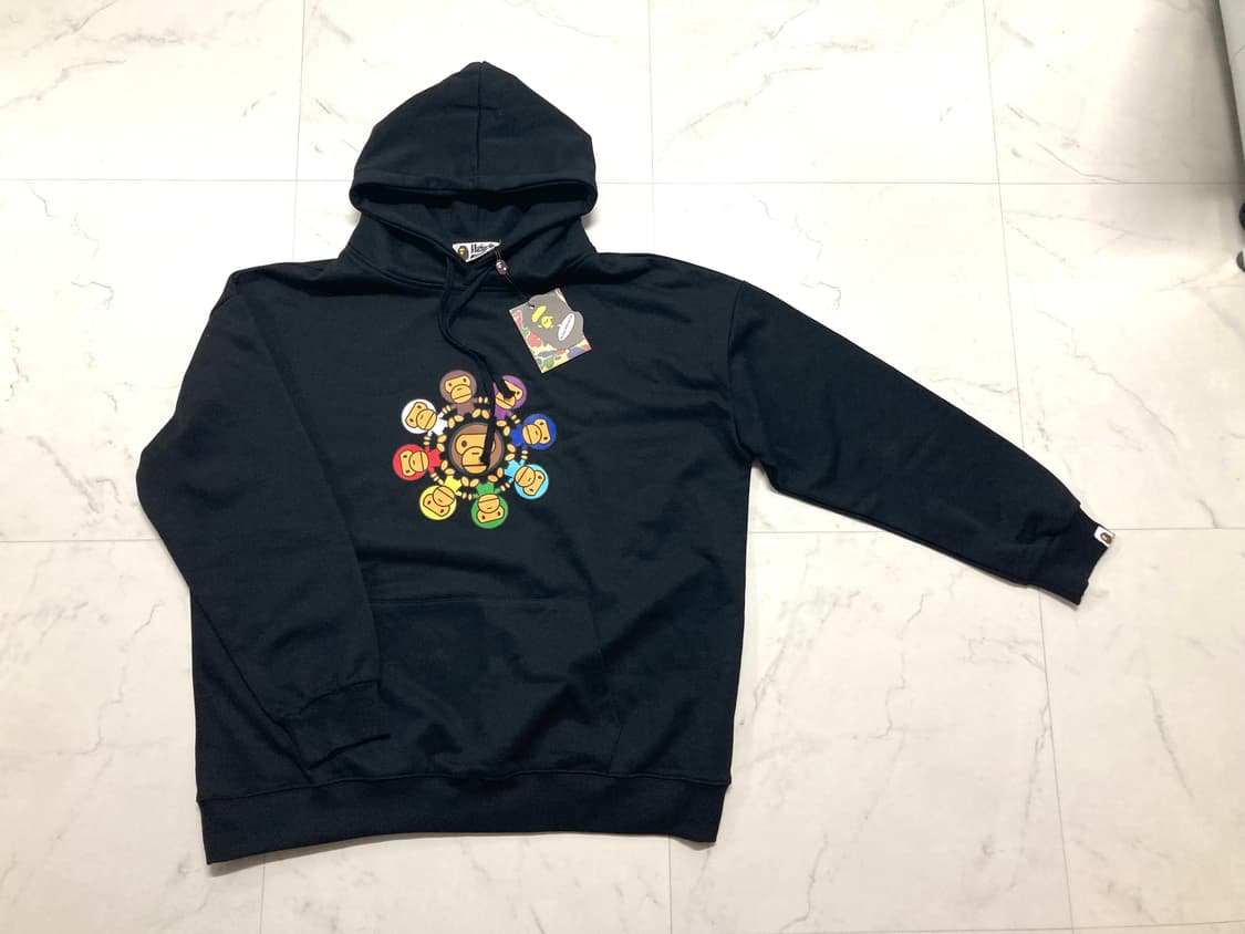 (새상품)마일로 서클 오버핏 후드티 후디 105-110 상품이미지1