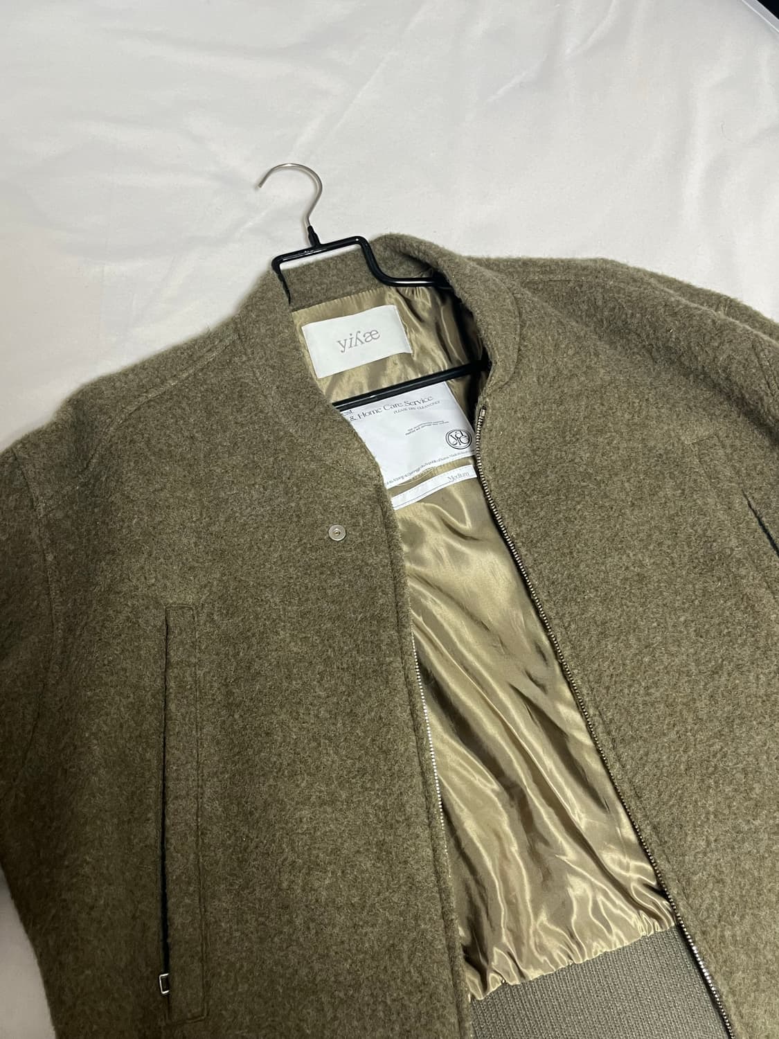 yiyae 오블리크 봄버 자켓 M 상품이미지1