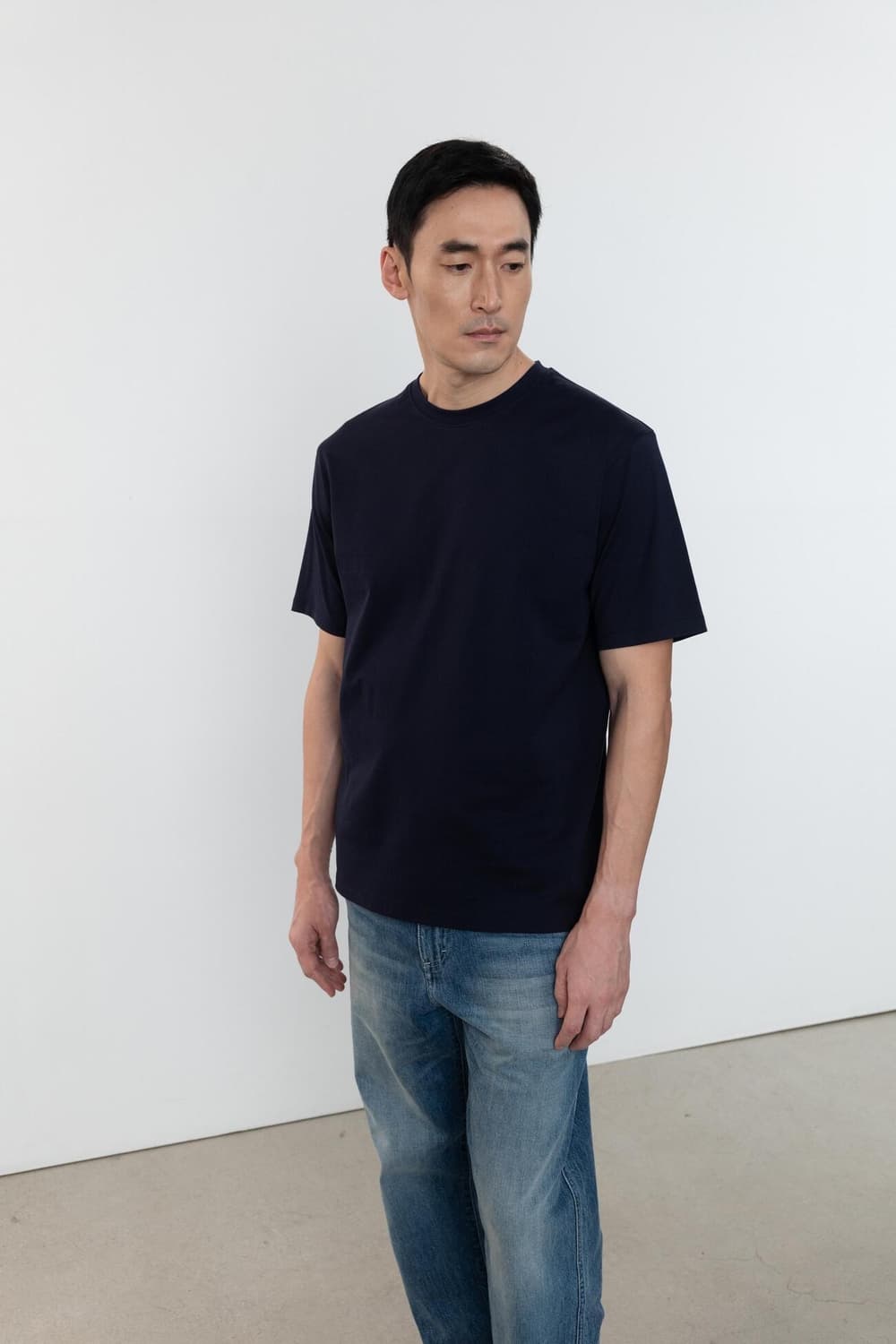 [새상품] 포터리 파인 코튼 반팔 베이직 티셔츠 상품이미지4