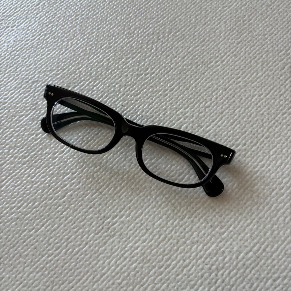 라시트포 사와구치 5주년 블랙 클리어 안경 상품이미지1