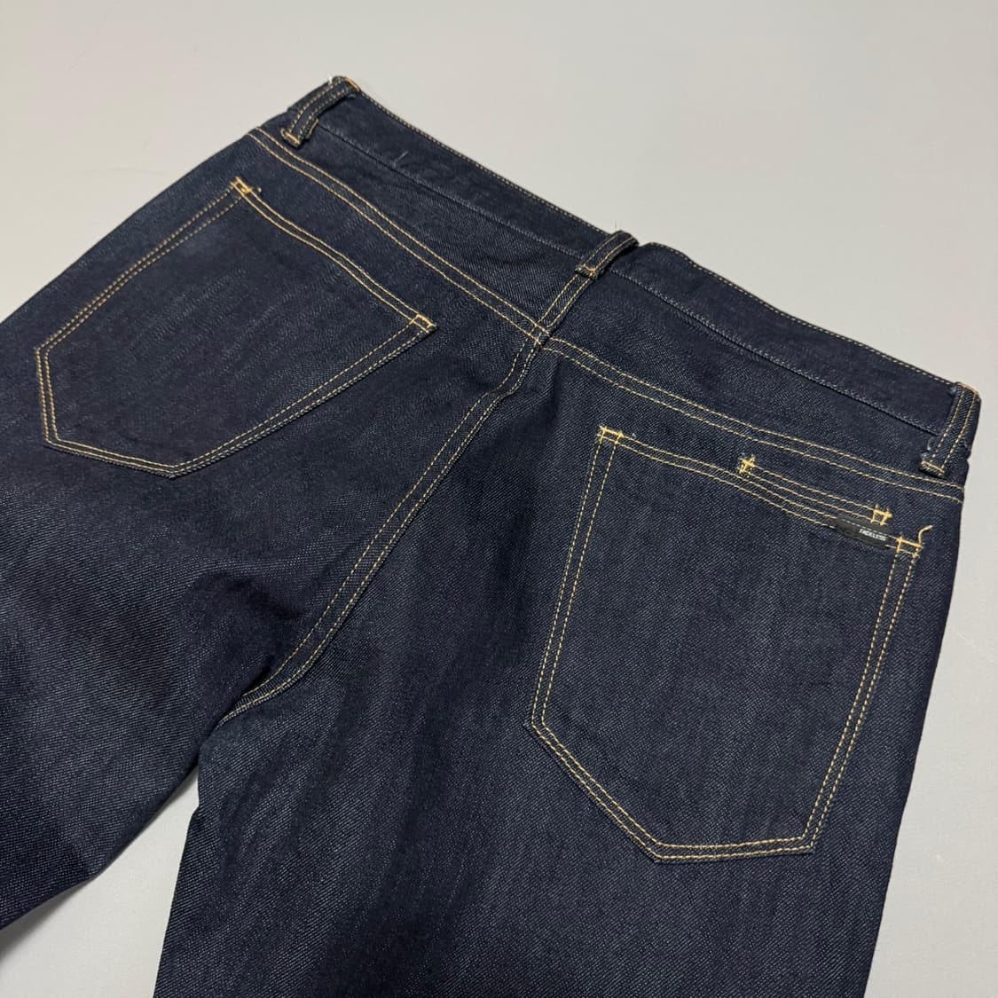 AMERICAN RAGCIE 인디고블루 페이드리스 루즈 스트레이트 데님 상품이미지6