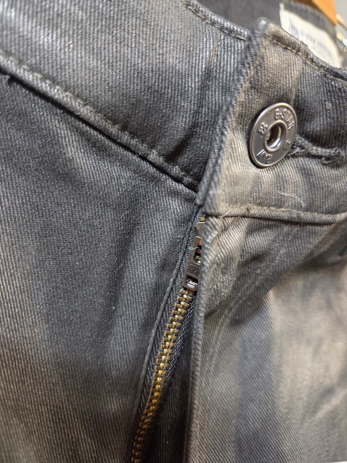 G-Star Raw 블랙 바이커 청바지(W33/L32) 상품이미지5