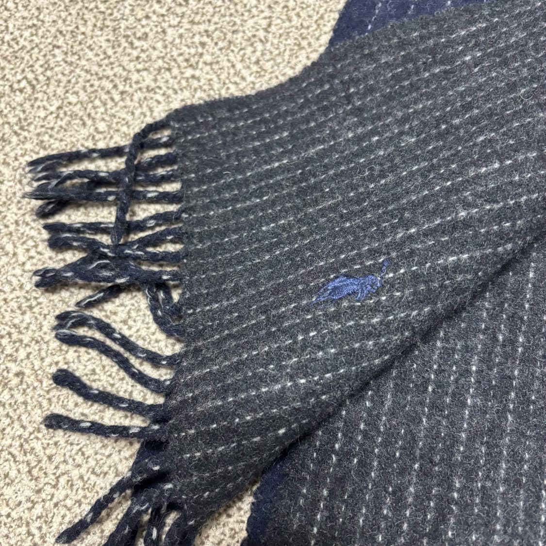 [택포,램스울80] 폴로 랄프로렌 이태리 투웨이 머플러 목도리 [A+] 상품이미지2