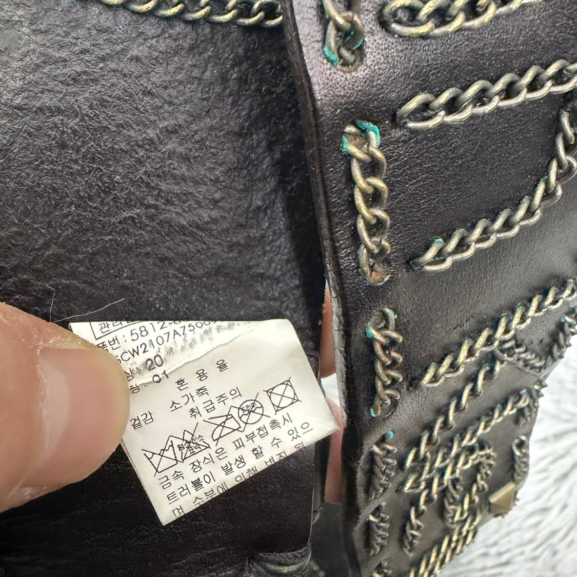 캘빈클라인 소가죽 메탈 레터링 벨트 상품이미지7