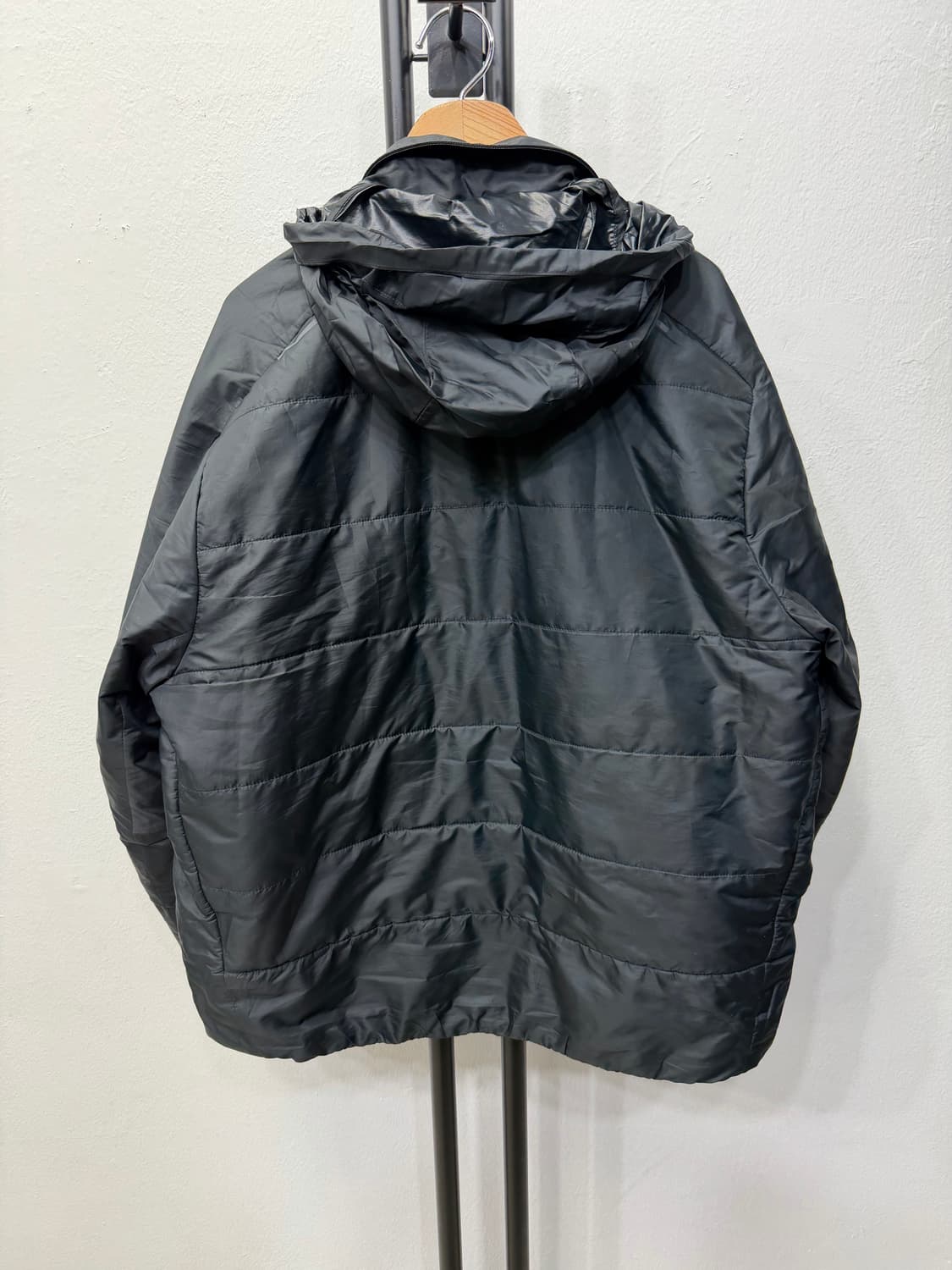 정품) 나이키 러닝 남성 패딩 블랙 후드 XL 상품이미지5