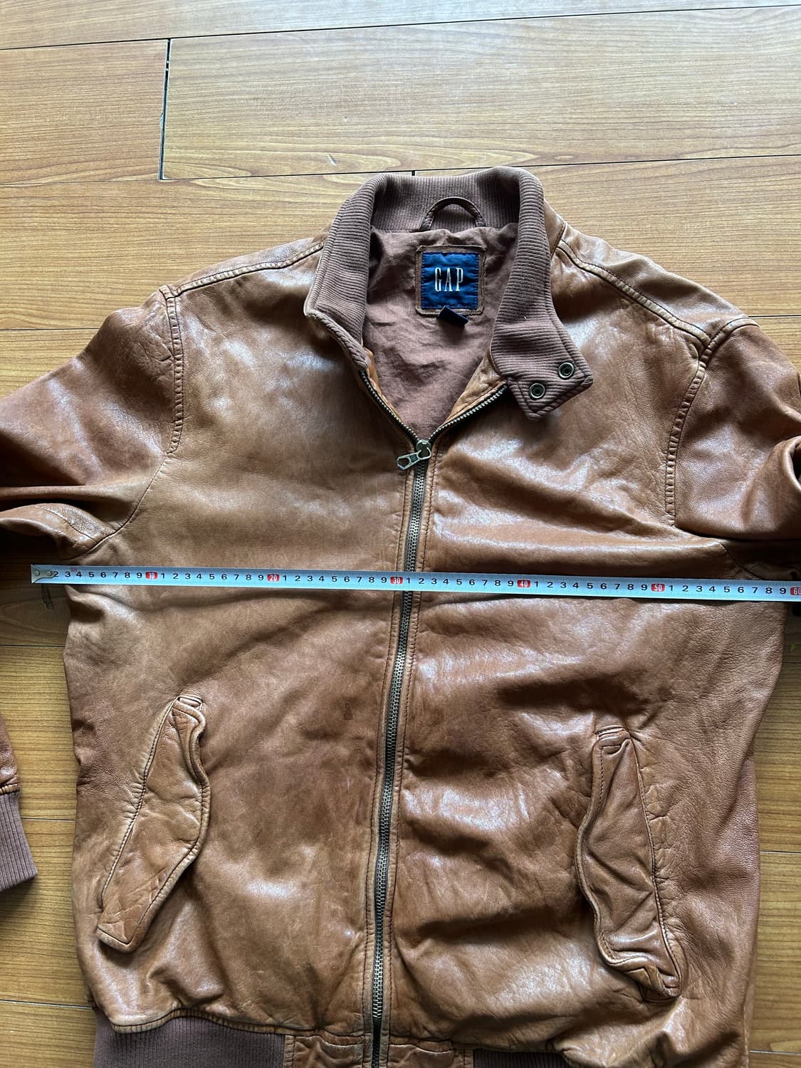 올드 갭 레더 바라쿠타 자켓 상품이미지4