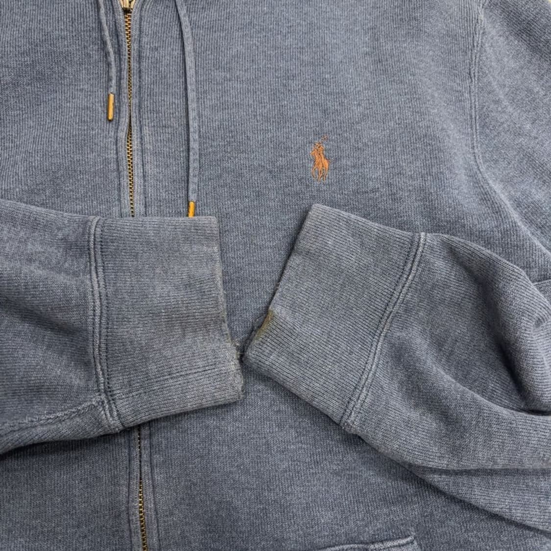 폴로 랄프로렌 빈티지 빅사이즈 투웨이 니트 후드집업 XXL P00075 상품이미지5