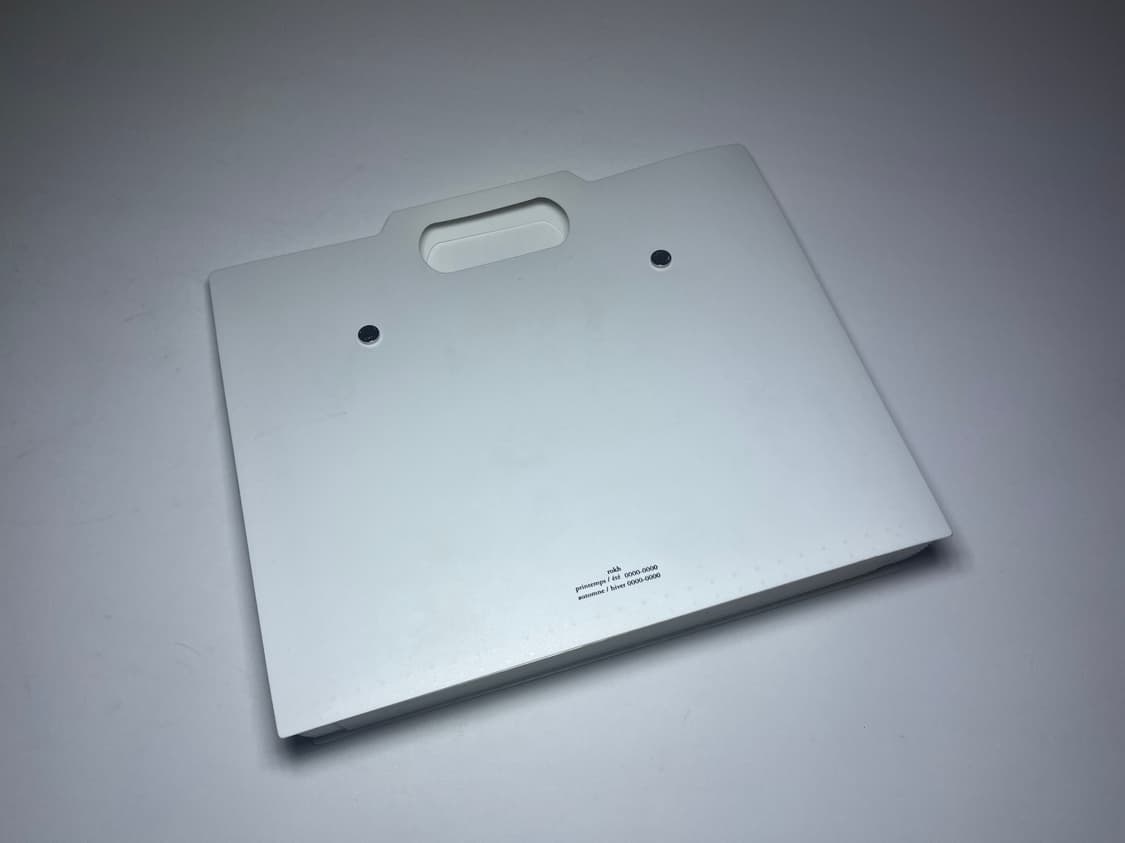 [OS] 에이치앤엠 x Rokh 파일 케이스 백 화이트 상품이미지2