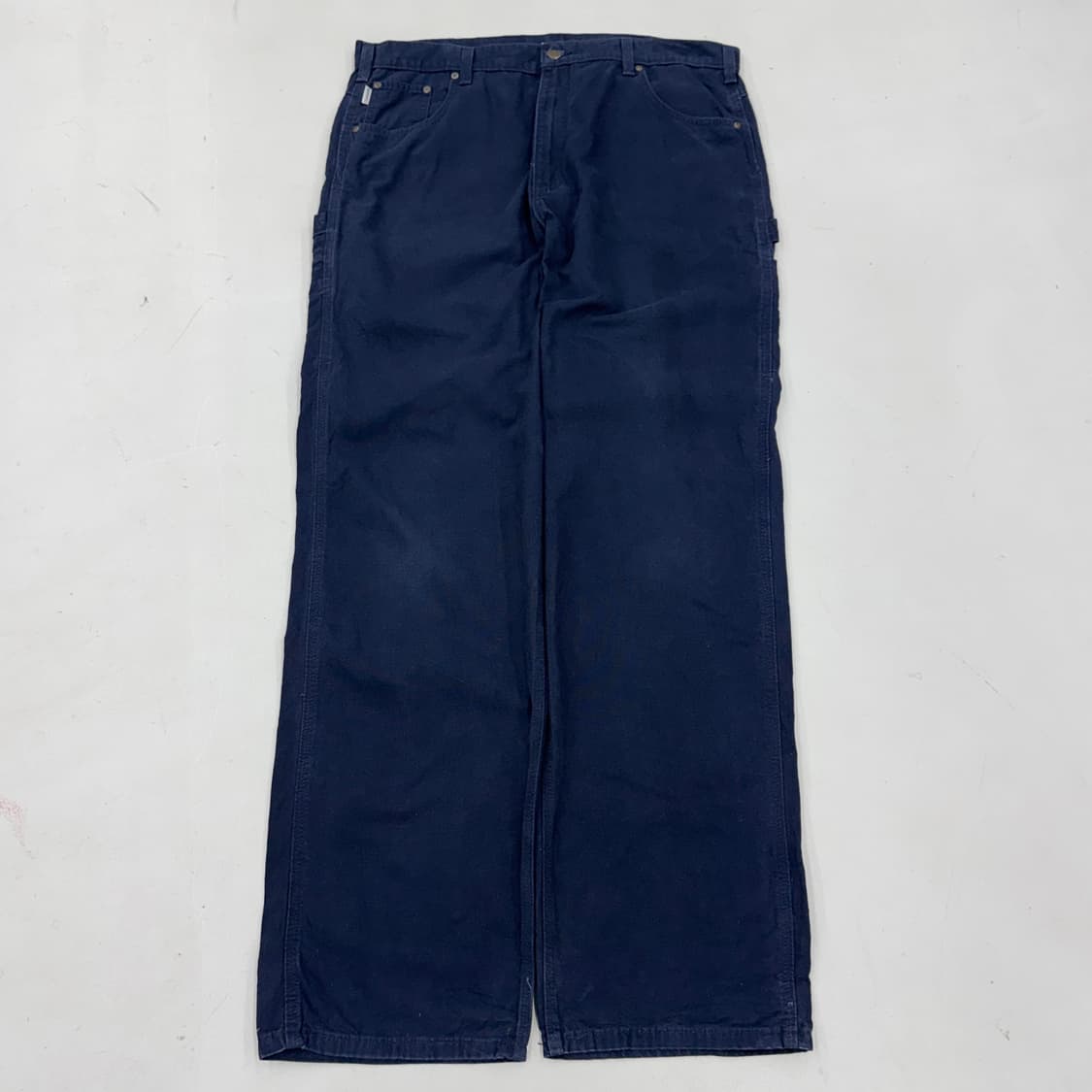 칼하트 OG 가죽패치 카펜터 와이드 워크팬츠 상품이미지2