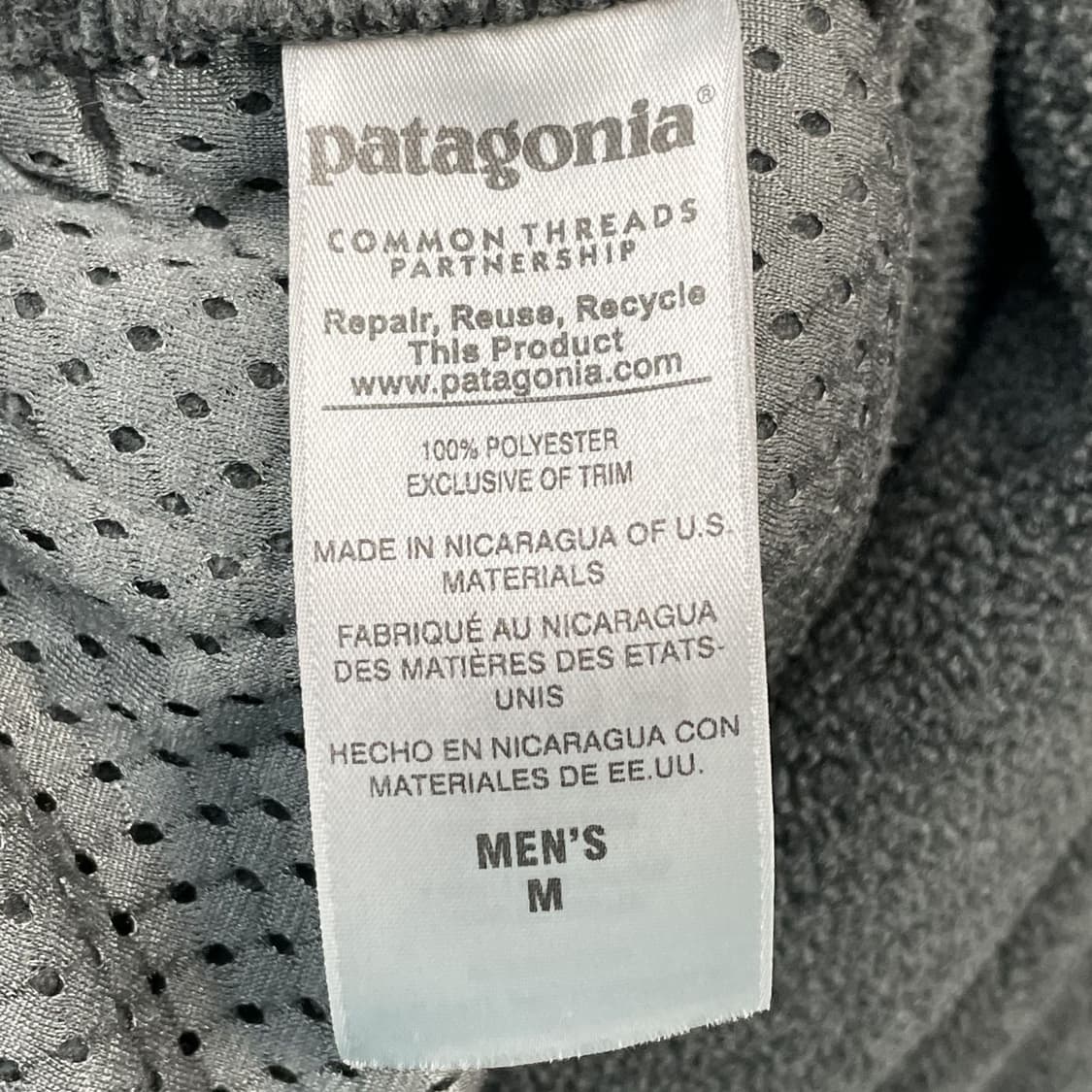 13FW 파타고니아 신칠라 후디 스냅-T 그레이/스카이블루 상품이미지4