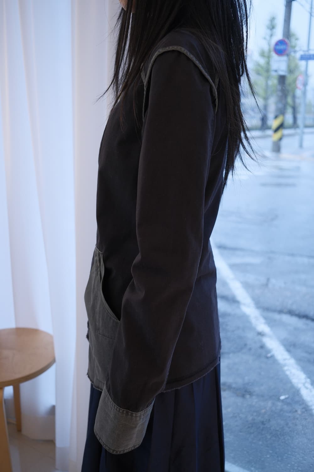 Panel pocket cotton jacket 상품이미지5