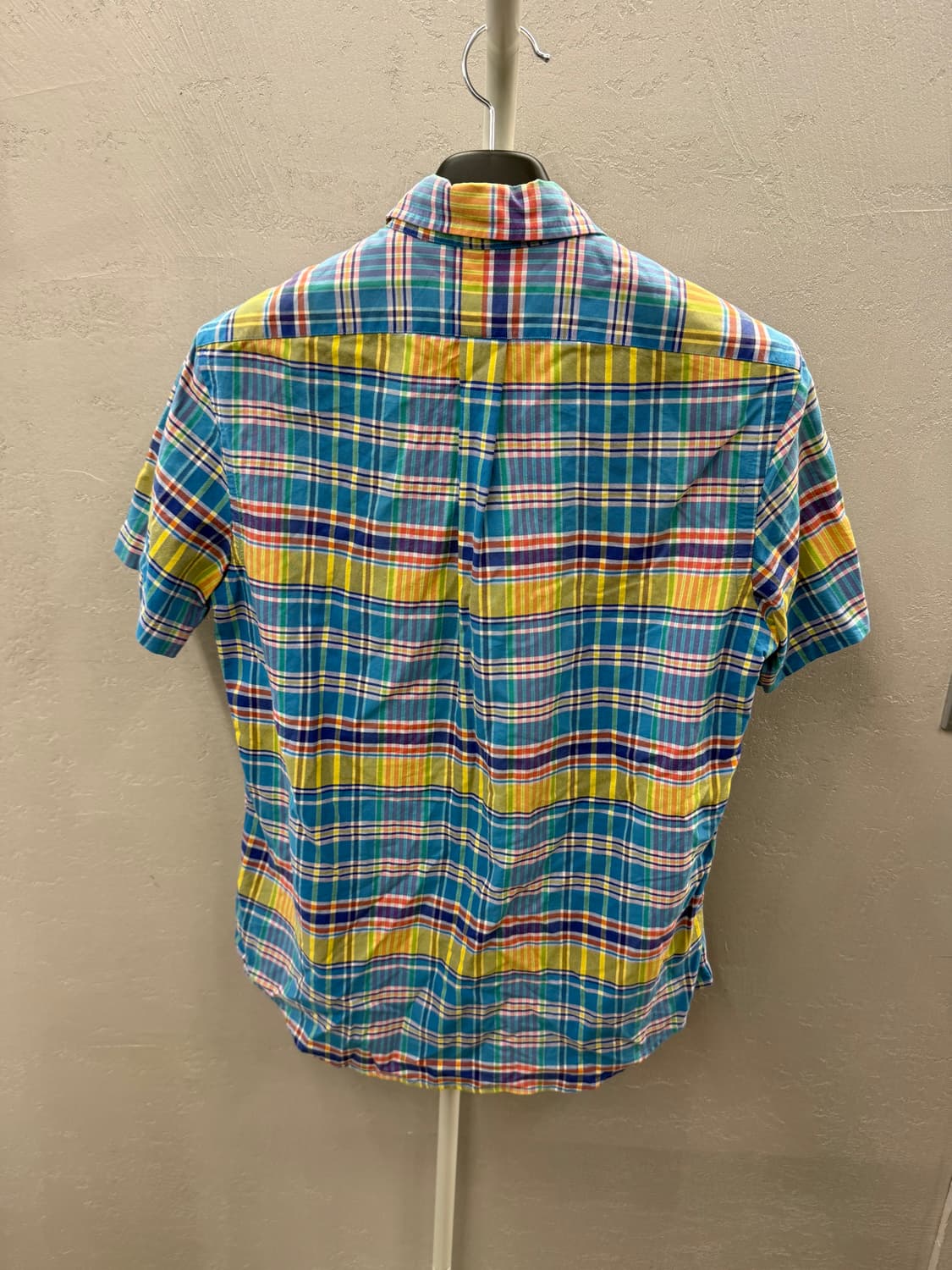 폴로 랄프로렌 체크 반팔 셔츠 M 상품이미지8